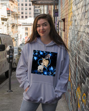 Load image into Gallery viewer, Lovely Phone Case Twinkling Blue Heart Gift For Goat Lovers Hoodie