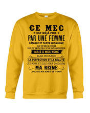 Load image into Gallery viewer, Birthday Meaningful Gift Geniale Super Mignonne Elle Est Nee En Fevrier Sweatshirt