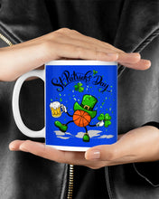 Load image into Gallery viewer, Basketball Saint Patrick's Day Gift For Basketball Lovers Mug