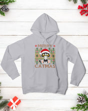 Load image into Gallery viewer, Merry Catmas Cute Funny Gifts Hoodie