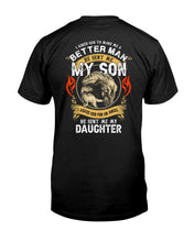 Load image into Gallery viewer, God Sent Me My Son And My Daughter Custom Design Guys Tee