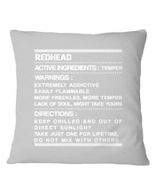 Load image into Gallery viewer, Sorry This Guy Is Already Taken By A Smart And Sexy Redhead Gift For Men Pillow Cover