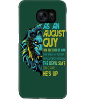 Load image into Gallery viewer, As An August I Am The Kind Of Man Lion Birthday Gift Phone case