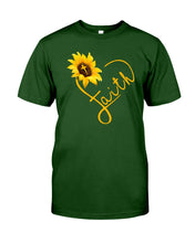 Load image into Gallery viewer, Black Phone Case Sunflower Faith Gift For Christians Guys Tee