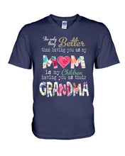 Load image into Gallery viewer, The Only Thing Better Than Having You As Mom Special Custom Design Guys V-Neck