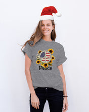 Load image into Gallery viewer, Peace Sign Sunflower Birthday Gift For Girls Guys Tee