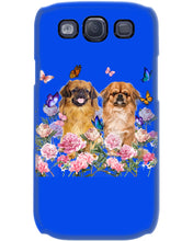 Load image into Gallery viewer, Pekingese With Peonies Gift For Dog Lovers Phone case