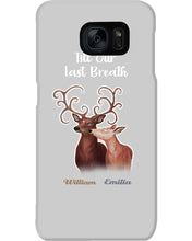 Load image into Gallery viewer, Custom Name Deers Gift For Boyfriend Till Our Last Breath Phone case