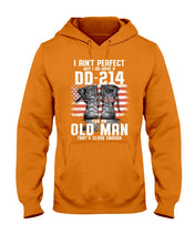 Load image into Gallery viewer, I Ain't Perfect But I Do Have A DD-214 For An Old Man Trending Hoodie
