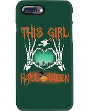 Load image into Gallery viewer, This Girl Loves Halloween Gift For Girls Phone case