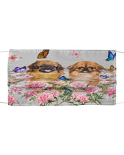 Load image into Gallery viewer, Pekingese With Peonies Gift For Dog Lovers Cloth Face Mask