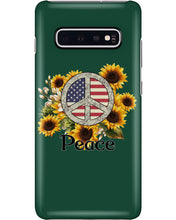 Load image into Gallery viewer, Peace Sign Sunflower Birthday Gift For Girls Phone case