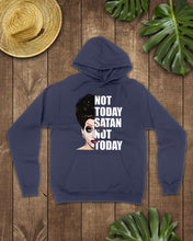 Load image into Gallery viewer, Not Today Satan Not Today Gift For Women Hoodie