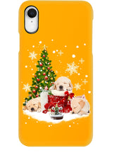 Load image into Gallery viewer, Funny Golden Retrievers Sleep In Red Boots Gift For Dog Lovers Phone case