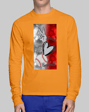 Load image into Gallery viewer, Baseball Peaceful Love Gift For Baseball Lovers Unisex Long Sleeve