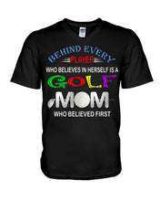 Load image into Gallery viewer, Golf Who Believes In Herself Gift For Sport Lovers Guys V-Neck