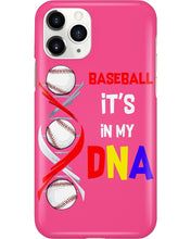 Load image into Gallery viewer, Baseball Be My DNA Gift For Sport Lovers Phone case