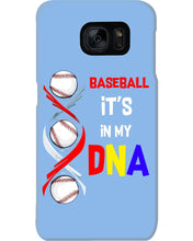 Load image into Gallery viewer, Baseball Be My DNA Gift For Sport Lovers Phone case