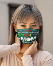 Load image into Gallery viewer, Golf Who Believes In Herself Gift For Sport Lovers Cloth Face Mask