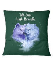 Load image into Gallery viewer, Custom Name Deers Gift For Boyfriend Till Our Last Breath Pillow Cover