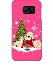 Load image into Gallery viewer, Funny Golden Retrievers Sleep In Red Boots Gift For Dog Lovers Phone case
