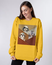 Load image into Gallery viewer, Three Cute Shih Tzu In Bag Gift For Dog Lovers Sweatshirt