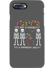 Load image into Gallery viewer, Autism It's A Different Ability Gift For Autism People Phone case