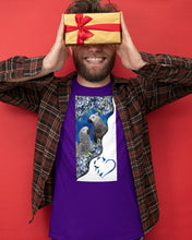 Load image into Gallery viewer, Magical Gray Couple African Parrot Gift For Bird Lovers Guys Tee