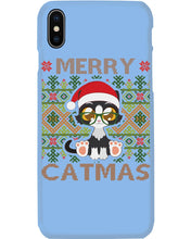Load image into Gallery viewer, Merry Catmas Cute Funny Gifts Phone case