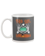 Load image into Gallery viewer, This Girl Loves Halloween Gift For Girls Mug