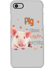 Load image into Gallery viewer, Pig Kisses Fix Everything Gift For Pig Lovers Phone case