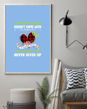 Load image into Gallery viewer, Lymphoma Cancer Doesn't Come With A Manual Vertical Poster
