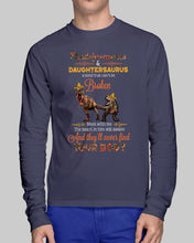 Load image into Gallery viewer, Daddysaurus Daughtersaurus A Bond That Can't Be Broken Unisex Long Sleeve