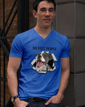 Load image into Gallery viewer, Pitbull Six Feet People Gift For Pitbull Lovers Guys V-Neck