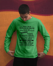 Load image into Gallery viewer, I'm A Spolied Husband But Not Yours - Awesome Wife Was Born In February Unisex Long Sleeve