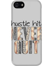 Load image into Gallery viewer, Baseball Hustle Hit Never Quit Gift For Lovers Phone case