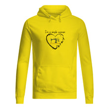 Load image into Gallery viewer, Sewing I'm A Simple Woman Gift For Women Hoodie