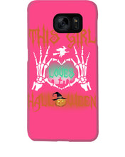 Load image into Gallery viewer, This Girl Loves Halloween Gift For Girls Phone case