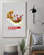 Load image into Gallery viewer, Baseball Xmas Sleigh Loading Gift For Baseball Lovers Vertical Poster