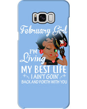 Load image into Gallery viewer, Betty Boop February Girl Living My Best Life Birthday Meaningful Gift Phone case