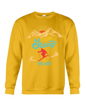 Load image into Gallery viewer, I'm Retired Skiing Is My Job Mountainous Terrain Sweatshirt