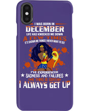 Load image into Gallery viewer, December Superwoman Life Has Knocked Me Down Birthday Meaningful Gift Phone case