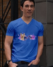 Load image into Gallery viewer, Yorkshire Terrier Follow Your Heart Gift For Dog Lovers Guys V-Neck