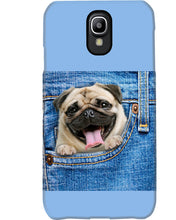 Load image into Gallery viewer, baby Pug In Denim Pocket Gift For Dog Lovers Phone case
