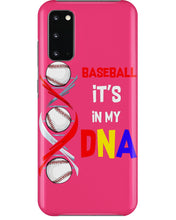 Load image into Gallery viewer, Baseball Be My DNA Gift For Sport Lovers Phone case