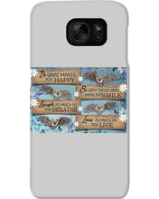 Load image into Gallery viewer, Do What Makes You Happy With Bats Gift For Girls Phone case