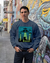 Load image into Gallery viewer, UFA Dinosaur T Rex Sky Full Of Stars Sweatshirt