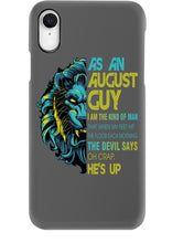 Load image into Gallery viewer, As An August I Am The Kind Of Man Lion Birthday Gift Phone case