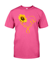 Load image into Gallery viewer, Black Phone Case Sunflower Faith Gift For Christians Guys Tee