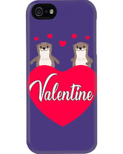 Load image into Gallery viewer, Couple Otter Valentine's Day Gift For Otter Lovers Phone case